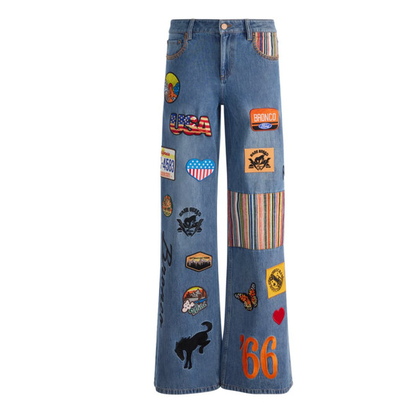 Alice + Olivia X BRONCO TRISH JEAN 26 - Picture 4 of 15